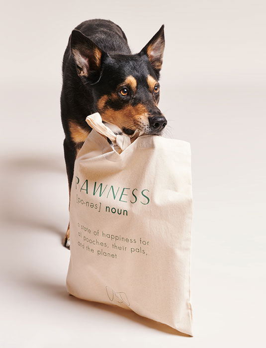 KATOENEN SHOPPER PAWNESS KATOENEN SHOPPER