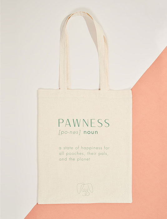 KATOENEN SHOPPER3 PAWNESS KATOENEN SHOPPER_DUOTONE