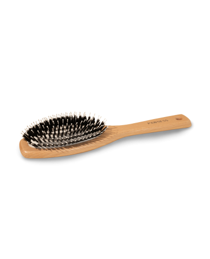Houten nylon Hondenborstel M