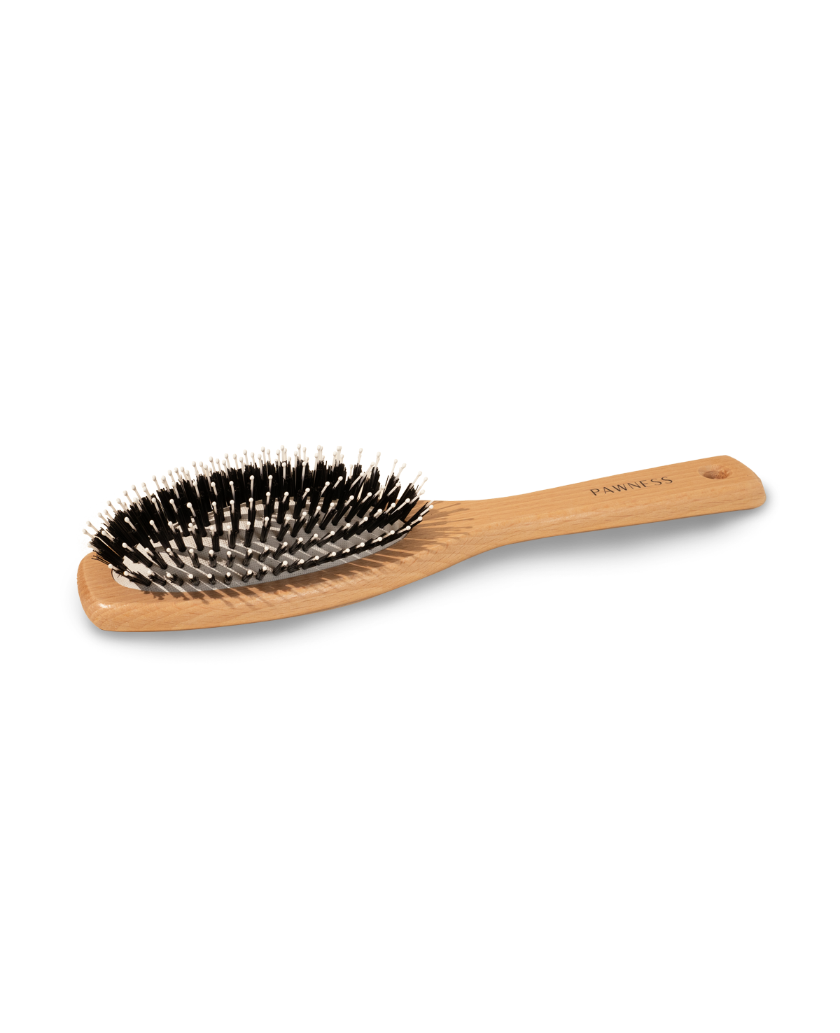 Houten nylon Hondenborstel M