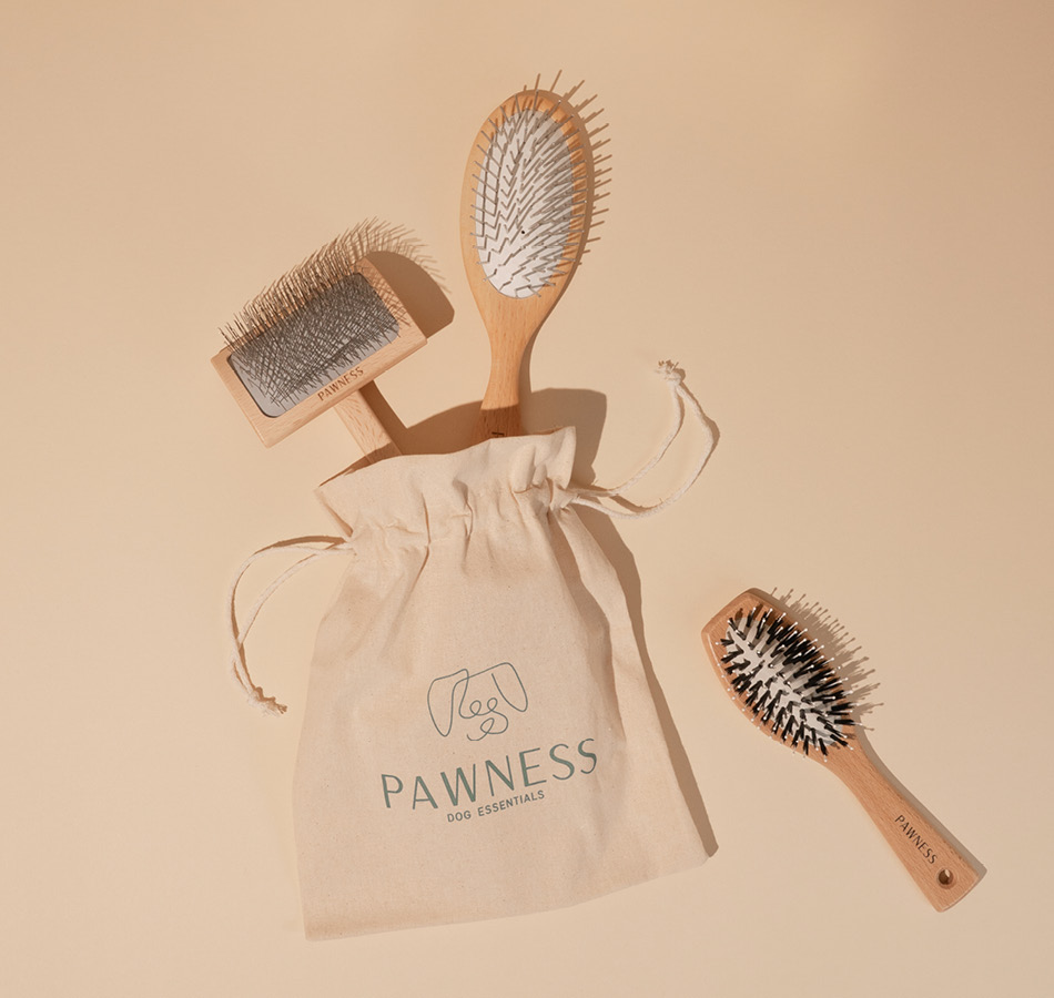 Pawness borstel collectie
