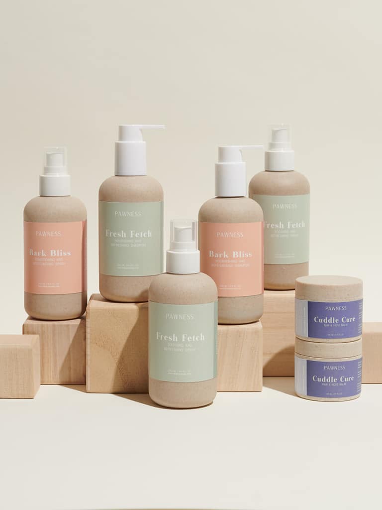 De nieuwe lijn natuurlijke huidverzorgingsproducten van The Body Shop: een reeks milieuvriendelijke huidverzorgingsartikelen.