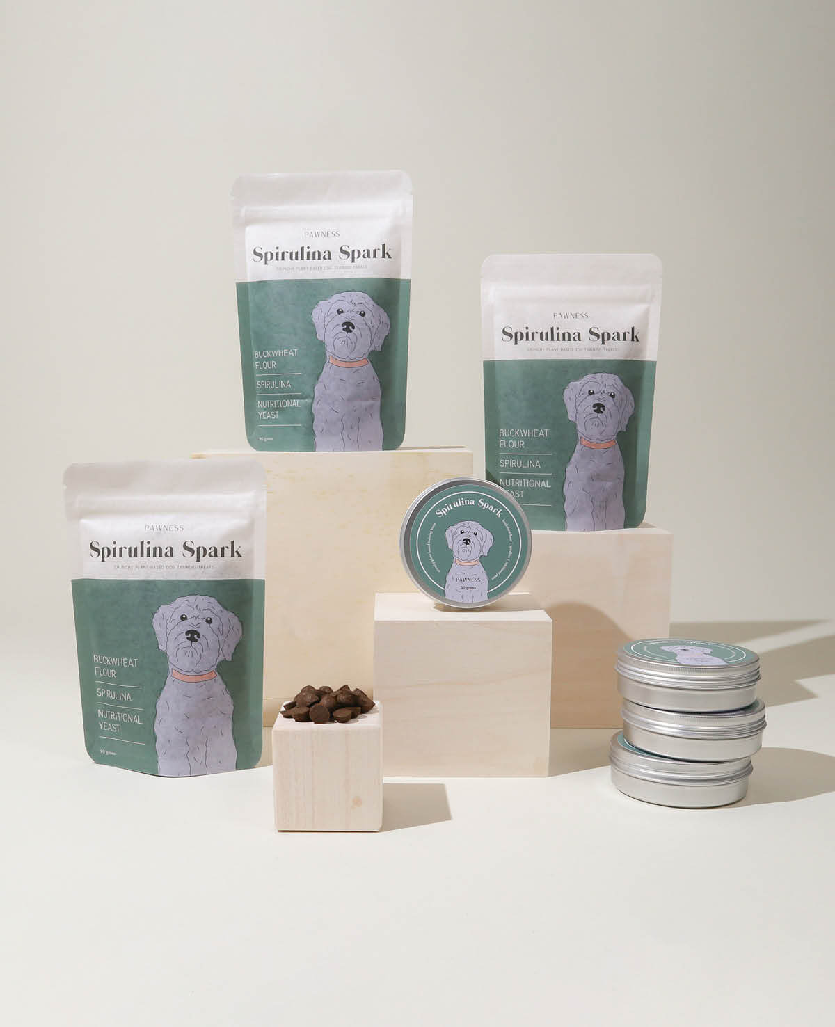 Spirulina Spark Dog Treats