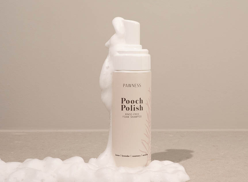 Droogshampoo foam