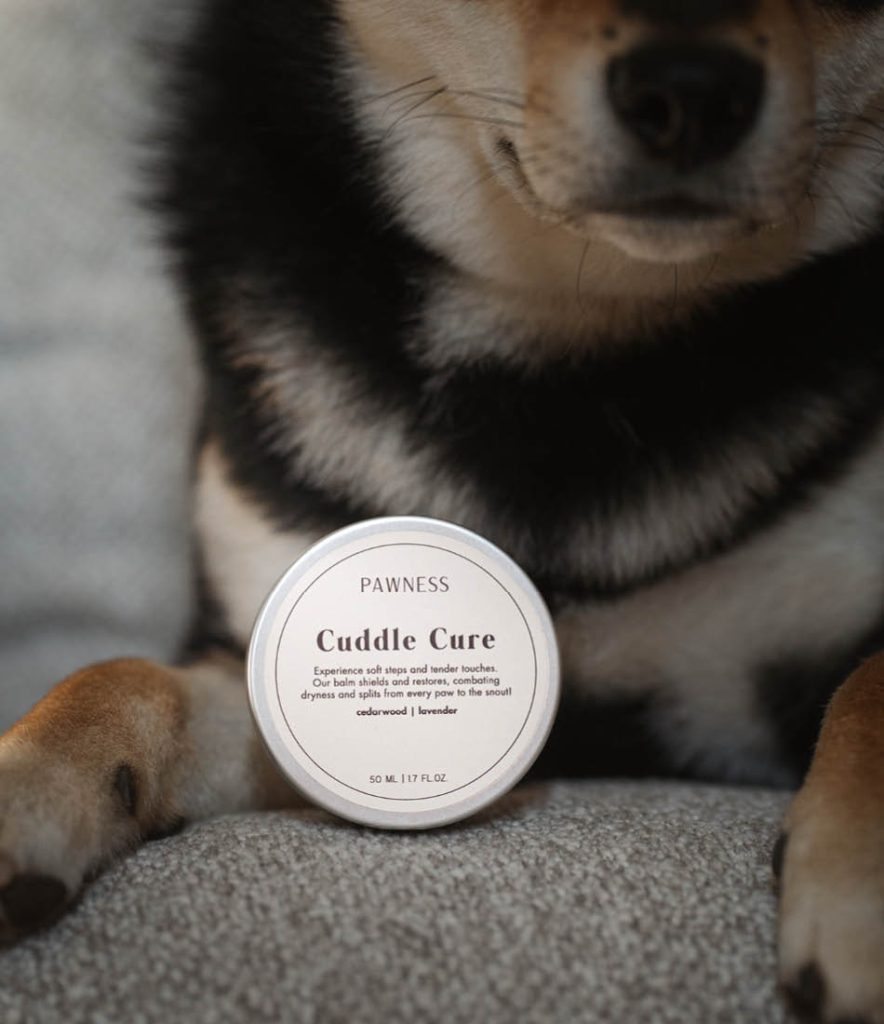 Honden pootjes en neusbalsem