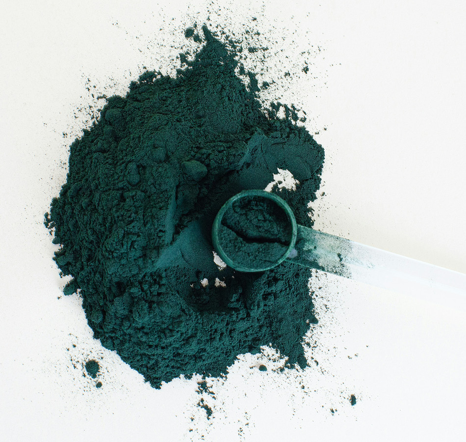 Spirulina weerstand werkt ontstekingsremmend verbetert rode bloedcellen antioxidant weefsels gunstige werking